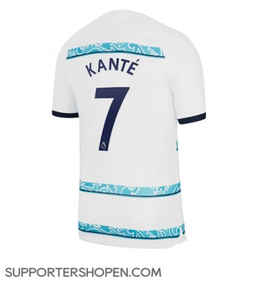 Chelsea Kante #7 Borta Matchtröja 2022-23 Kortärmad